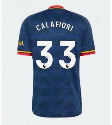 Arsenal Riccardo Calafiori #33 Udebanetrøje 2026-27 Kortærmet